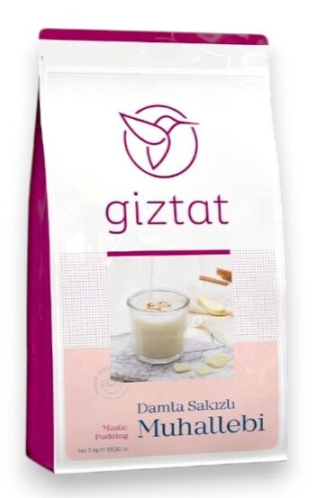 Giztat Damla Sakızlı Muhallebi 3 Kg x 3 Paket (Koli)