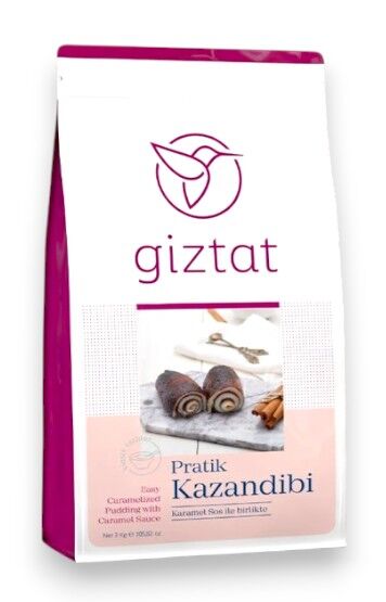 Giztat Pratik Kazandibi 3140 Gram x 3 Paket (Koli)
