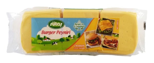 Sütaş Dilimli Burger Peyniri 1 Kg
