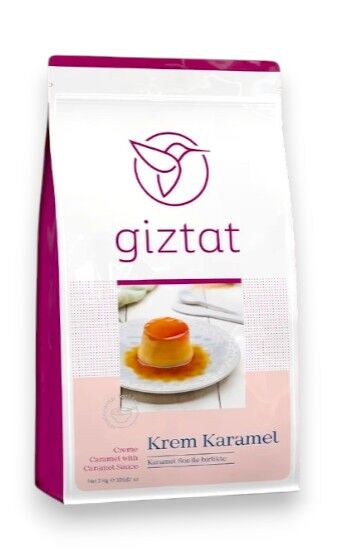 Giztat Krem Karamel Karamel Sosu ile 4 Kg x 2 Paket (Koli)