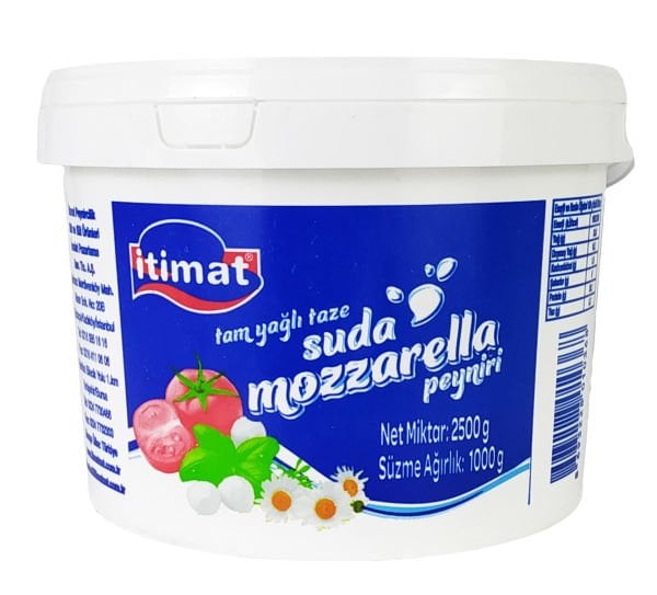 İtimat Suda Mozarella 125Gr x 12 Adet (1,5 Kg)