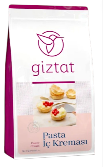 Giztat Pasta İç Kreması 3000 gr x 3 Paket (Koli)