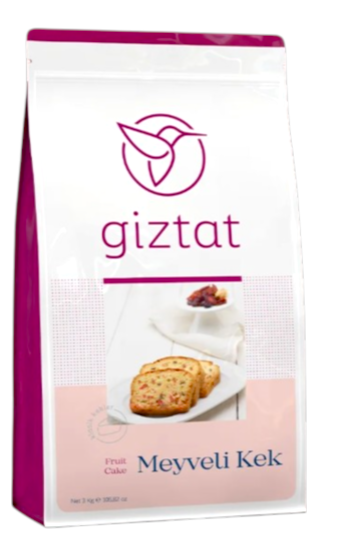 Giztat Meyveli Kek 3000 gr x 3 paket (koli)