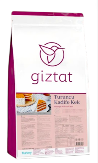 Giztat Kadife Kek Turuncu 10 kg x 1 paket (koli)