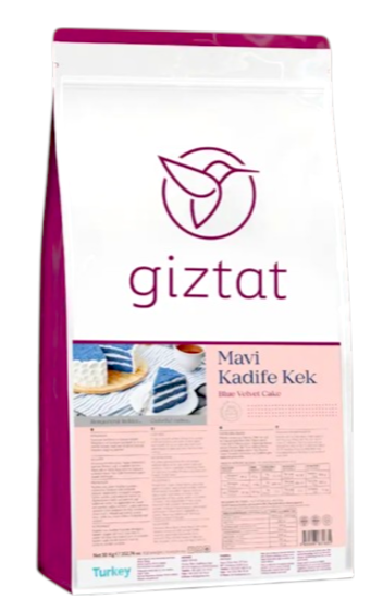 Giztat Kadife Kek Mavi 10 Kg x 1 Paket (Koli)