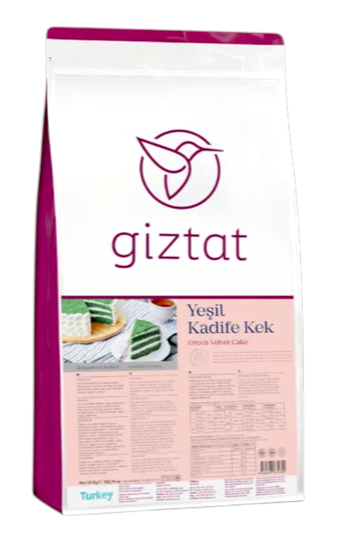 Giztat Kadife Kek Yeşil 10 Kg x 1 Paket (Koli)