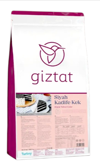 Giztat Kadife Kek Siyah 10 Kg x 1 Paket (Koli)