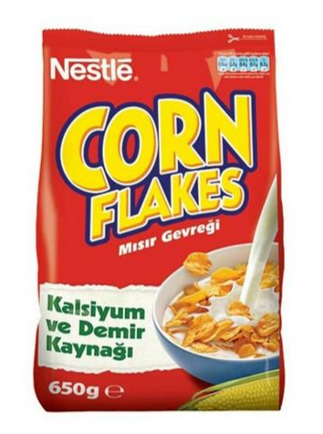 Nestle Gold Corn Flakes Mısır Gevreği 650 Gram x 10 Adet