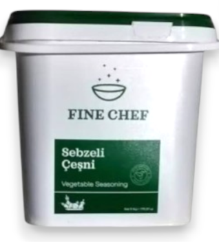 Giztat Finechef Sebzeli Çeşni 5 Kg x 2 Paket (Koli)
