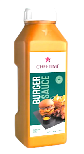 Giztat Cheftime Burger Sos 1950 gr x 6 Paket (Koli)