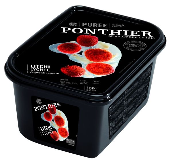 Ponthier Lychee (Liçi) Püresi 1 Kg x 6 Adet