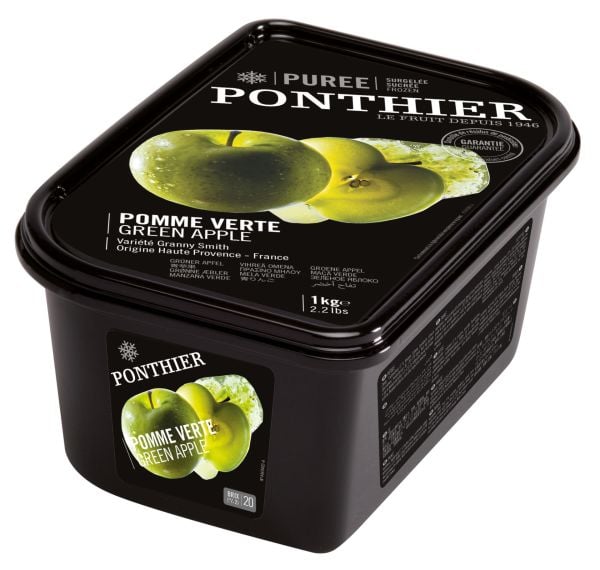 Ponthier Yeşil Elma Püresi 1 Kg x 6 Adet