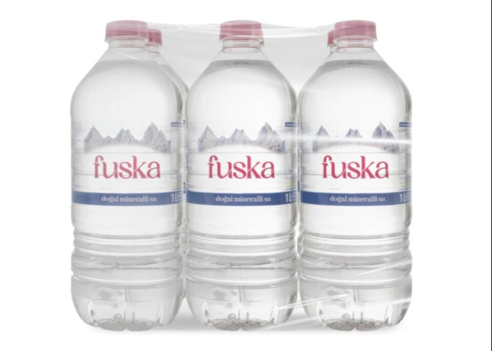Fuska Doğal Kaynak Pet Su 1L*6 Adet(Koli)