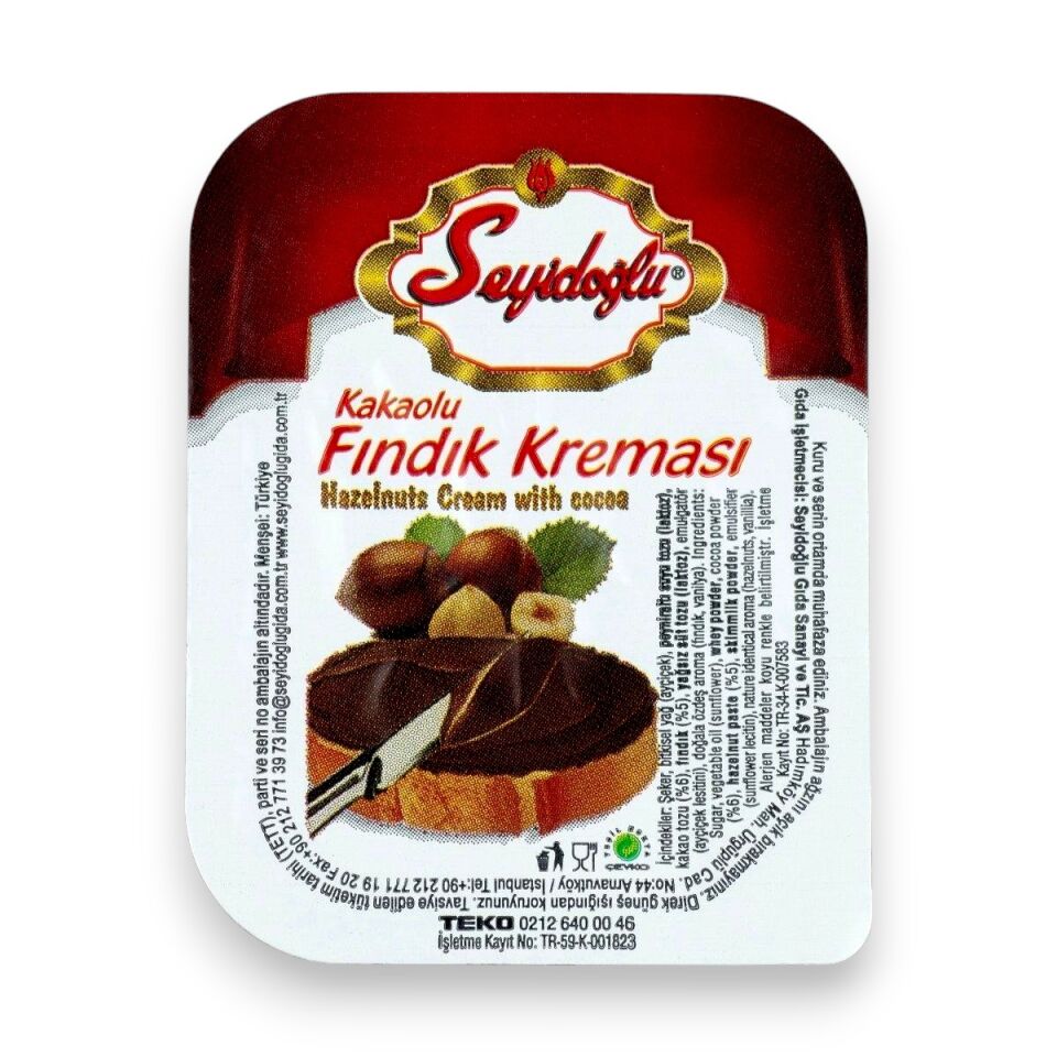 Seyidoğlu Kakaolu Fındık Kreması Piknik 15 Gr x 100 Adet (Koli)