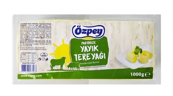 Özpey Yayık Tereyağı 1 Kg x 8 Adet