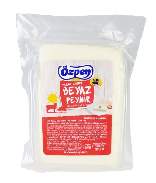 Özpey Klasik Ekstra Vakumlu Peynir 10 Kg