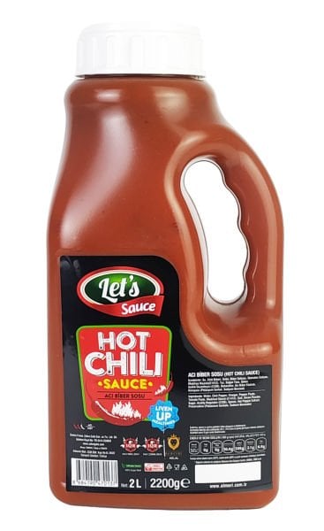 Lets Hot Chili Sos 2200 Gram x 6 Adet