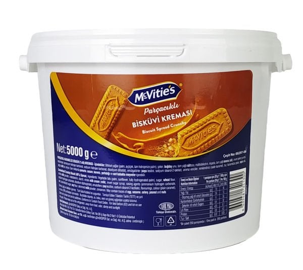 Mcvities Parçacıklı Bisküvi Kreması 5 Kg