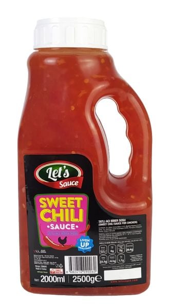 Lets Sweet Chili Sos 2500 Gram x 6 Adet