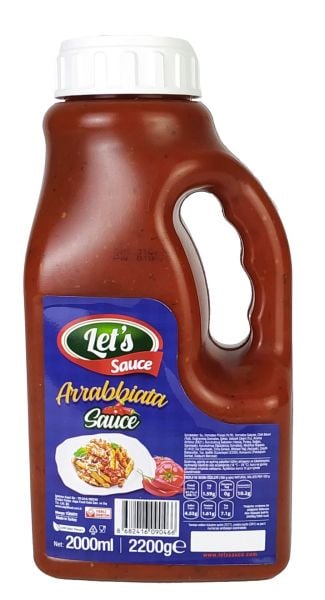 Lets Arrabbiata Sos 2200 Gram x 6 Adet