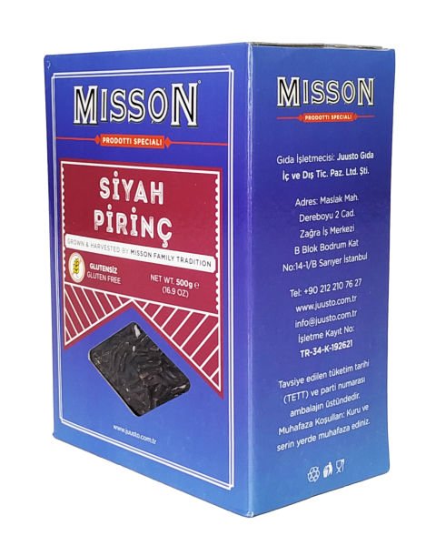 Misson Siyah Pirinç 500 Gram