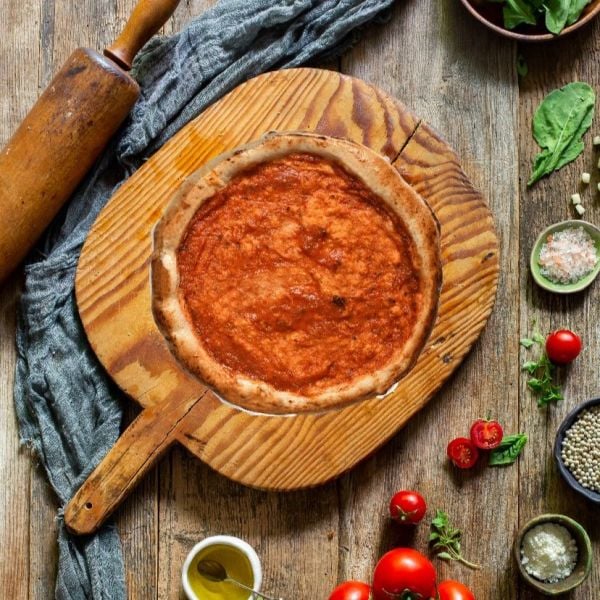 Lievito Ekşimayalı Soslu Pizza Tabanı 30 cm 320 Gr x 10 Adet
