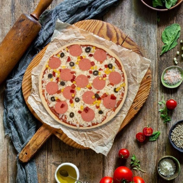 Lievito Piliç Karışık Pizza 30 Cm 420 Gr x 10 Adet