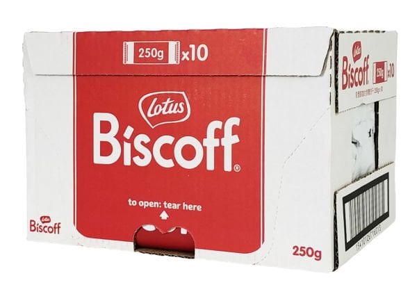 Lotus Biscoff Bisküvi 250 Gram x 10 Adet