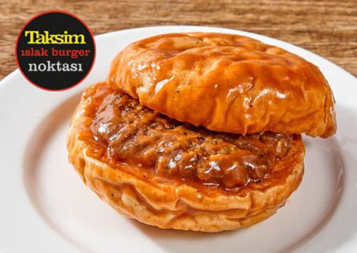 Taksim Donuk Islak Hamburger 140 Gr x 48 Adet