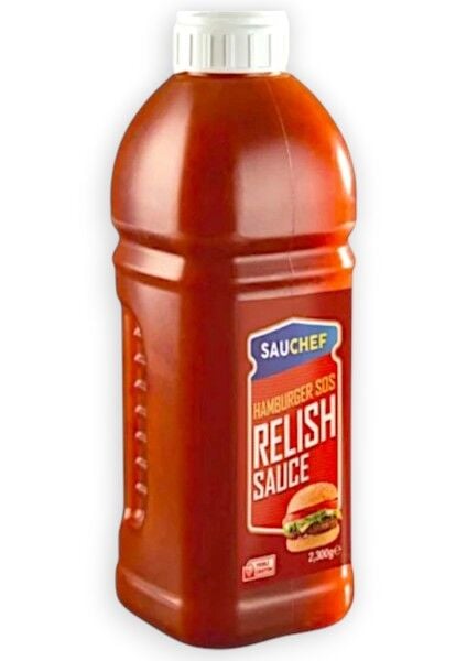 Sauchef Relish Sos Pet 2 Kg 200 Gr x 6 Adet