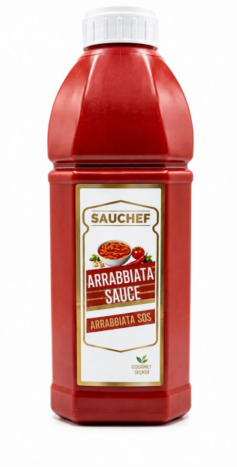 Sauchef Arrabiatta Sos 2 Kg x 6 Adet