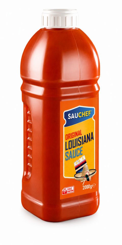 Sauchef Louisiana Acı Sos 2 Kg x 6 Adet