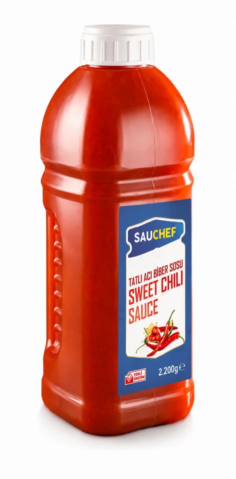 Sauchef Sweet Chili Sos 2 Kg 300 Gr x 6 Adet