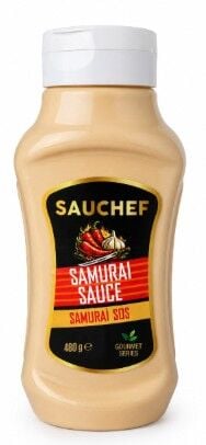 Sauchef Samurai Sos Pet 480 Gr x 12 Adet