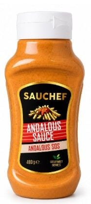 Sauchef Andalouse Sos Pet 480 Gr x 12 Adet