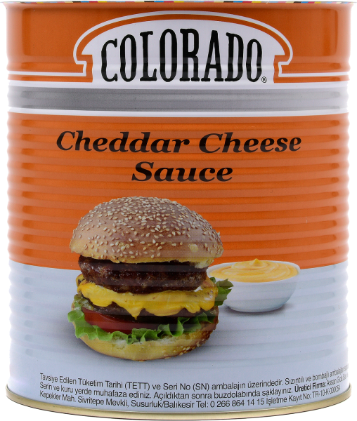 Colorado Cheddar Peynir Sosu 2800 Gr x 6 Adet