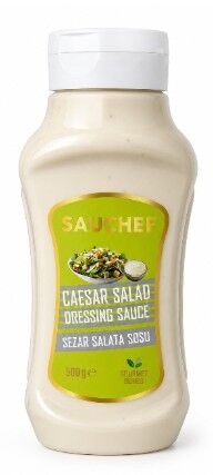 Sauchef Sezar Salata Sosu Pet 500 Gr x 12 Adet