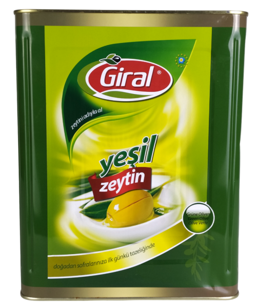 Giral Dilimli Zeytin Yeşil 8 Kg