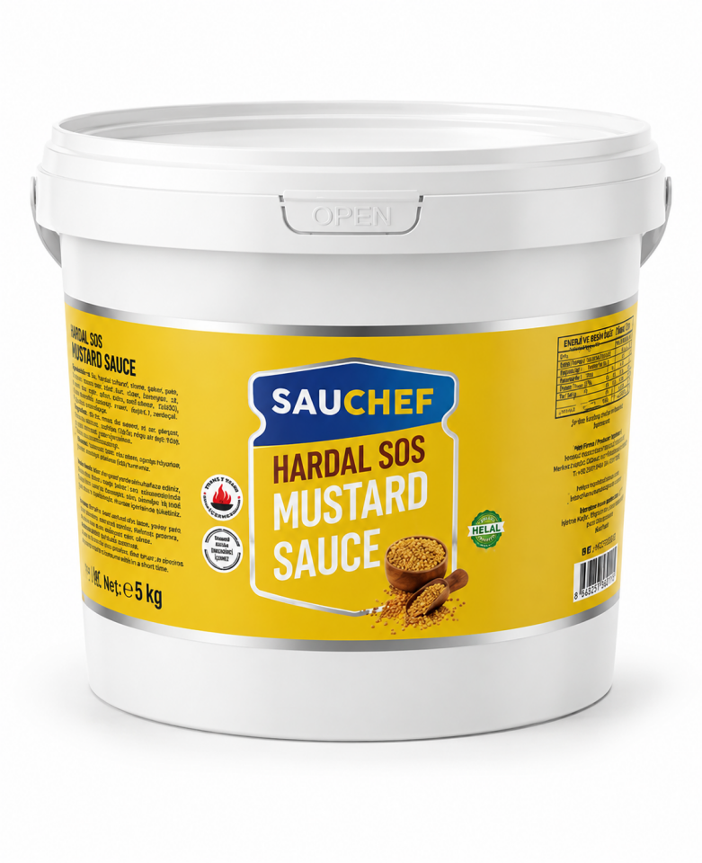 Sauchef Hardal Sos 5 Kg x 4 Adet