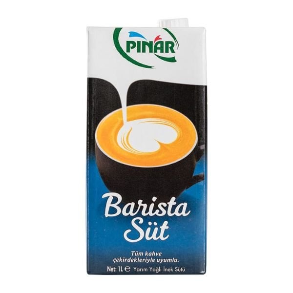 Pınar %2.25 Yağlı Barista Süt 1 Lt x 12 Adet