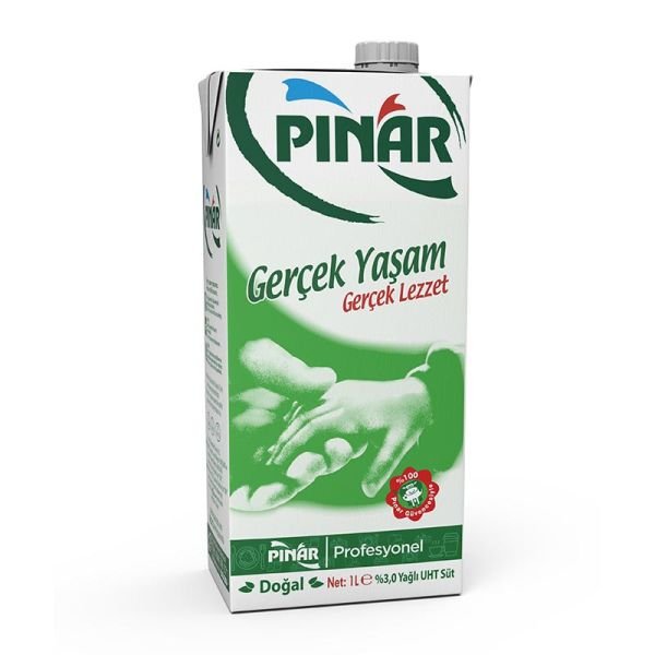 Pınar Profesyonel Tam Yağlı Süt 1 Lt x 12 Adet