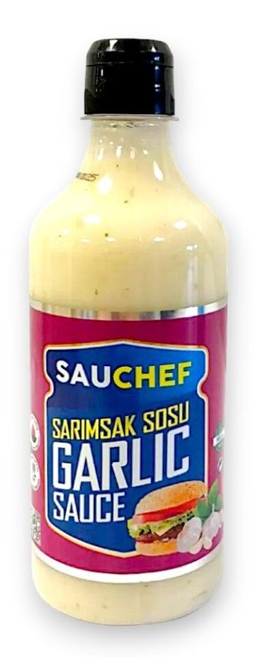Sauchef Garlic Sos Pet 480 Gr x 12 Adet