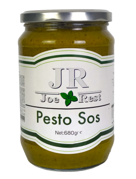 JR Pesto Fesleğen Sos 680 Gr x 6 Adet