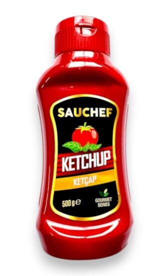 Sauchef Ketçap Pet 500 Gr x 12 Adet