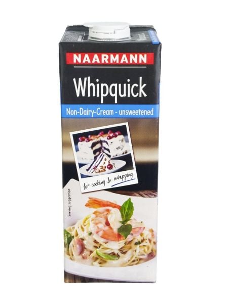 Naarmann Şekersiz Krema 1 Litre x 12 Adet