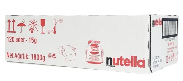 Nutella Kakaolu Fındık Ezmesi 15 gr x 120 Adet