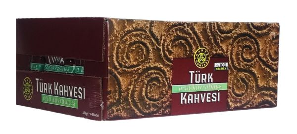 Kahve Dünyası Orta Kavrulmuş Türk Kahvesi 100 Gr x 48 Adet