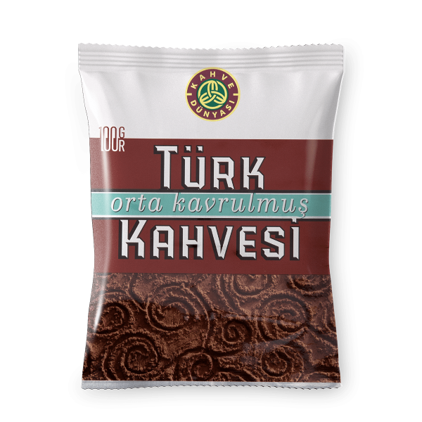 Kahve Dünyası Orta Kavrulmuş Türk Kahvesi 100 Gr x 48 Adet