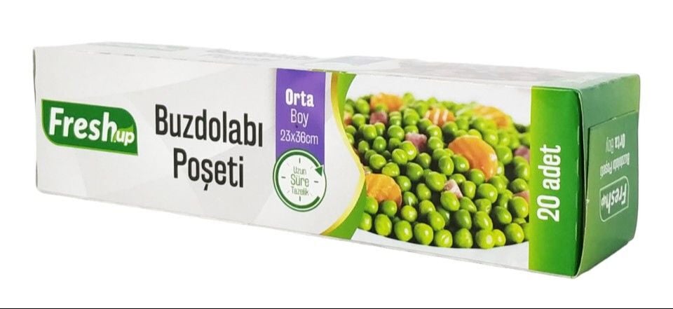 Fresh-Up Buzdolabı Poşeti 23x36Cm Orta Boy