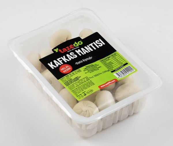 Tazedo Dana Kıymalı Kafkas Mantısı 500 Gr